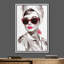"Femme élégante avec lunettes de soleil, mode, aquarelle, art moderne" sur-98179766-98179769