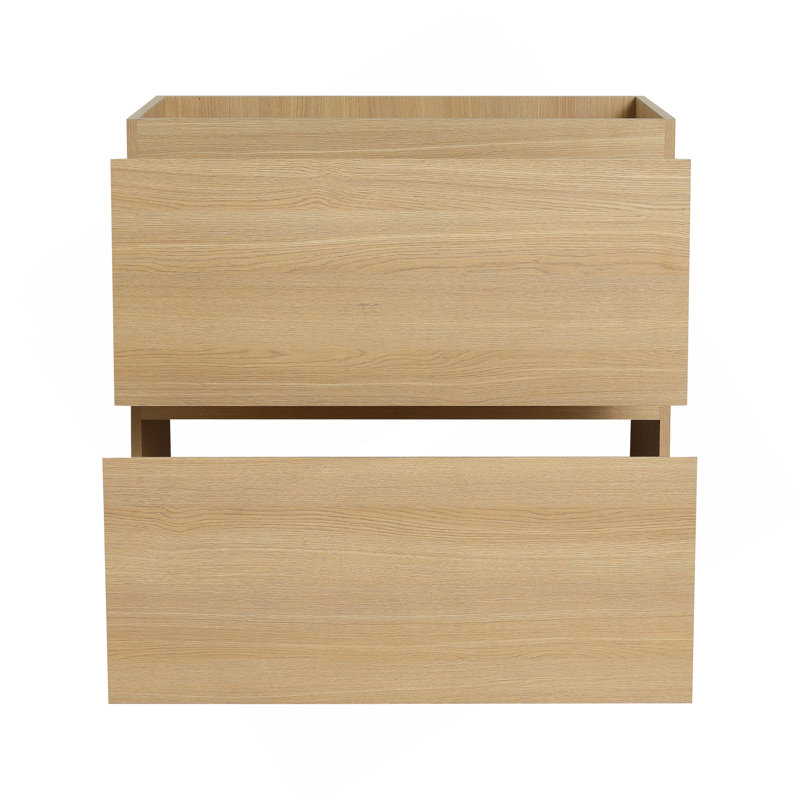 Modern Bathroom Vanity With Double Drawers And Spacious Storage, Ideal For Any Bathroom.