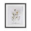 «Pressed Flower Relax & Renew», reproduction sous verre encadrée, design par lettres et doublure-1558671445-1558671447