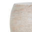 Table d'appoint d'extérieur en béton léger Travertine