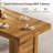 63'' Farmhouse Dining Table-348139639