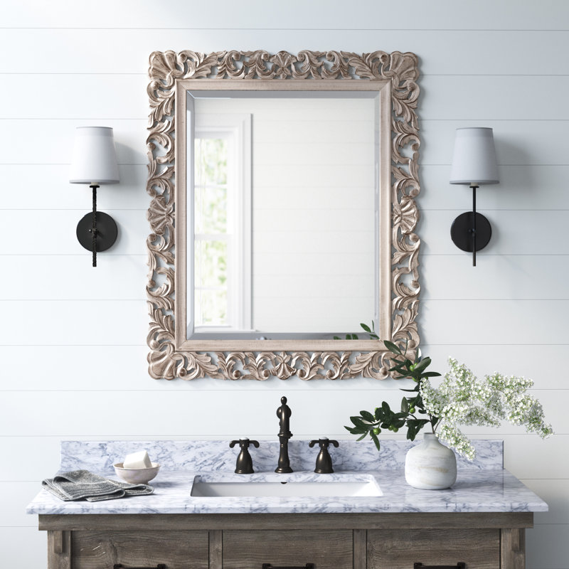 Arnelda Makenzie Wardle Beveled Accent Mirror
