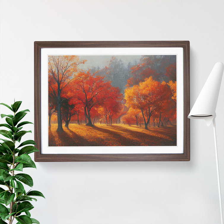Autumn Forest Trees Vol.3 - Single Picture Frame Print