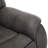 Faux Leather Wide Swivel Recliner Chair with Massage and Heat. 