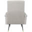Fauteuil 27,5 po en velours capitonné-23514798