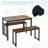 2 - Person Four Leg Dining Set-766694471-766694470