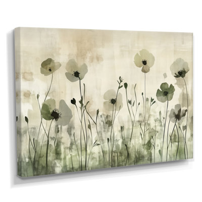 «Blooming Garden», art mural sur toile botanique, Malizia