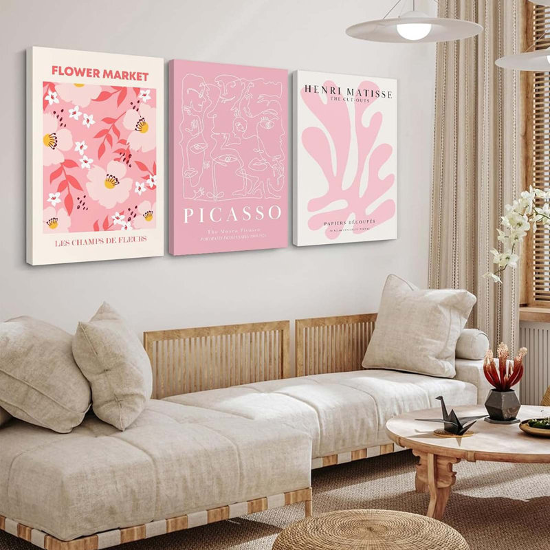 3 Piece Wrapped Canvas Wall Art