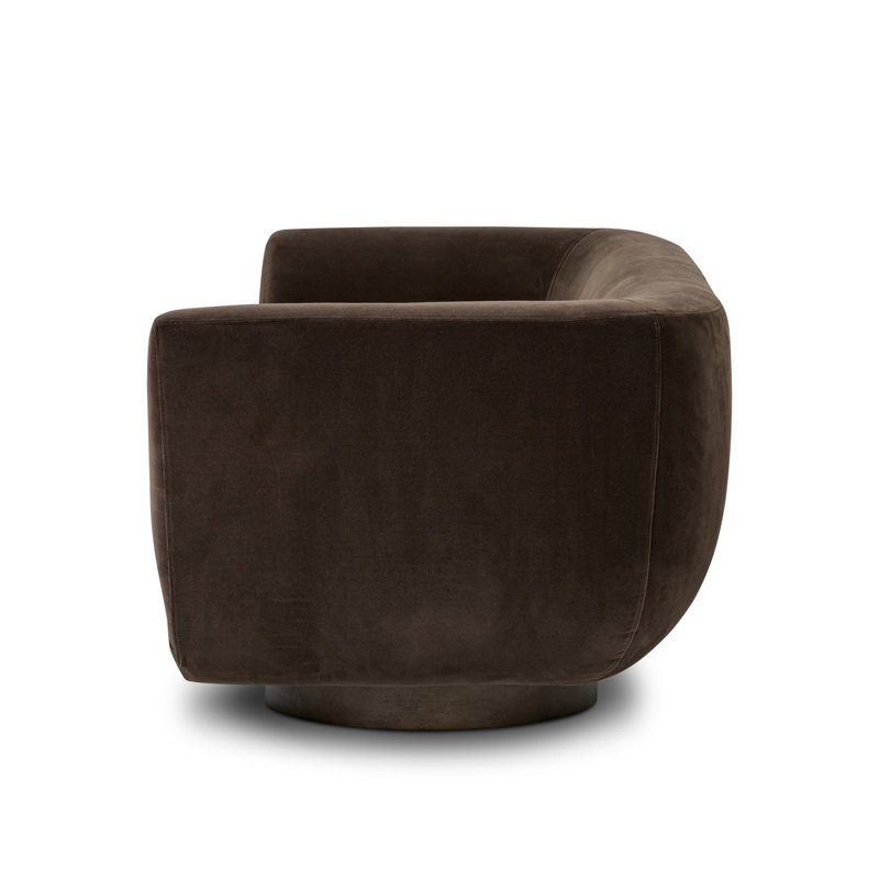 Sabine Sofa, Surrey Cocoa 76.8% Cotton/23.2% Polyester