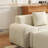 Boneless 120''W Mordern Design L Shpaed Corduroy Sectional Sleeper Compression Sofa With Ottoman-1687082884