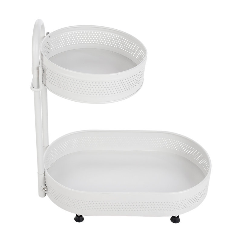 Rucki Freestanding Spice Rack, White