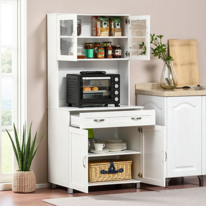 Kitchen Pantry Freestanding Storage Cabinet