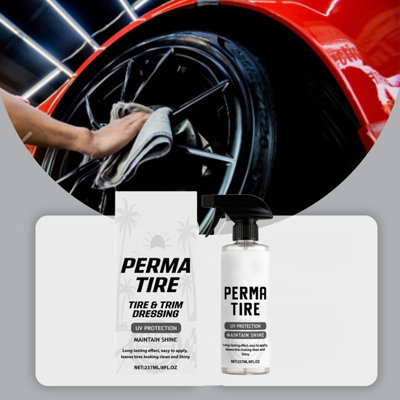 tire polish 237ml Car Tire Shine Polish Spray Daily Glossy Finish And Protective Care For All Rubber Tires