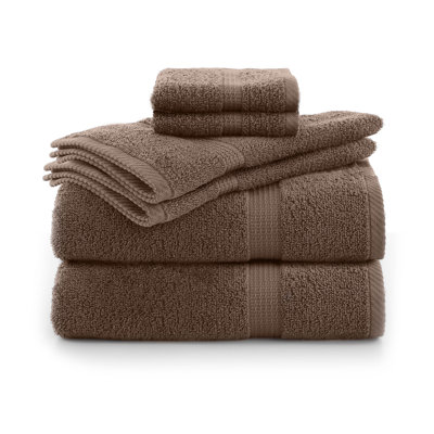 Essentials 6-Piece Bath Towel Set