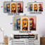 Colorful Colorful Jukebox Jams 1 - Jukeboxes, art mural-1668921088-1668921090