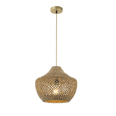 Luminaire suspendu boho Chellieann