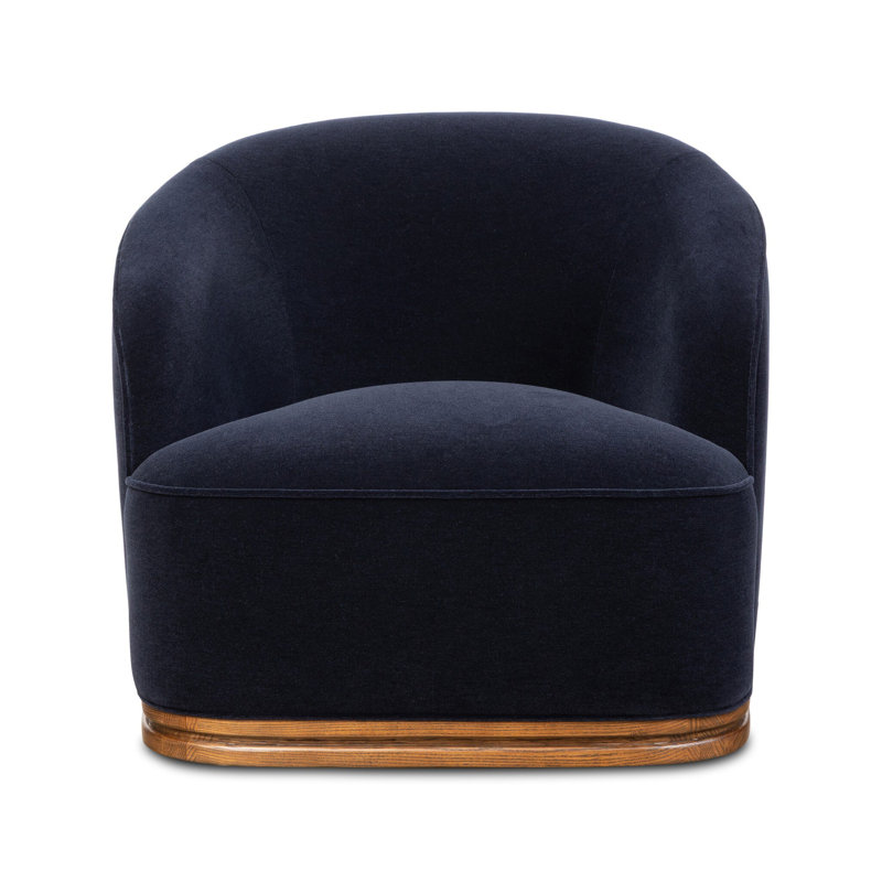 Lonnie Swivel Chair, Monte Navy