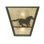 Rustic Lodge 2 - Light Flush Mounted Sconce