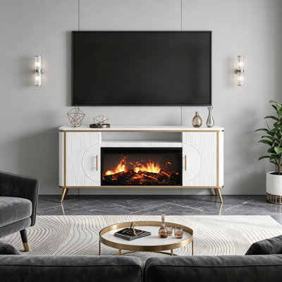 Foyer 66 po avec insert encastré 30 po Light Luxury Style Collection