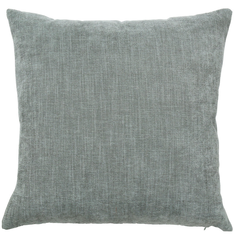Karvina Square Pillow Cover & Insert, Celadon