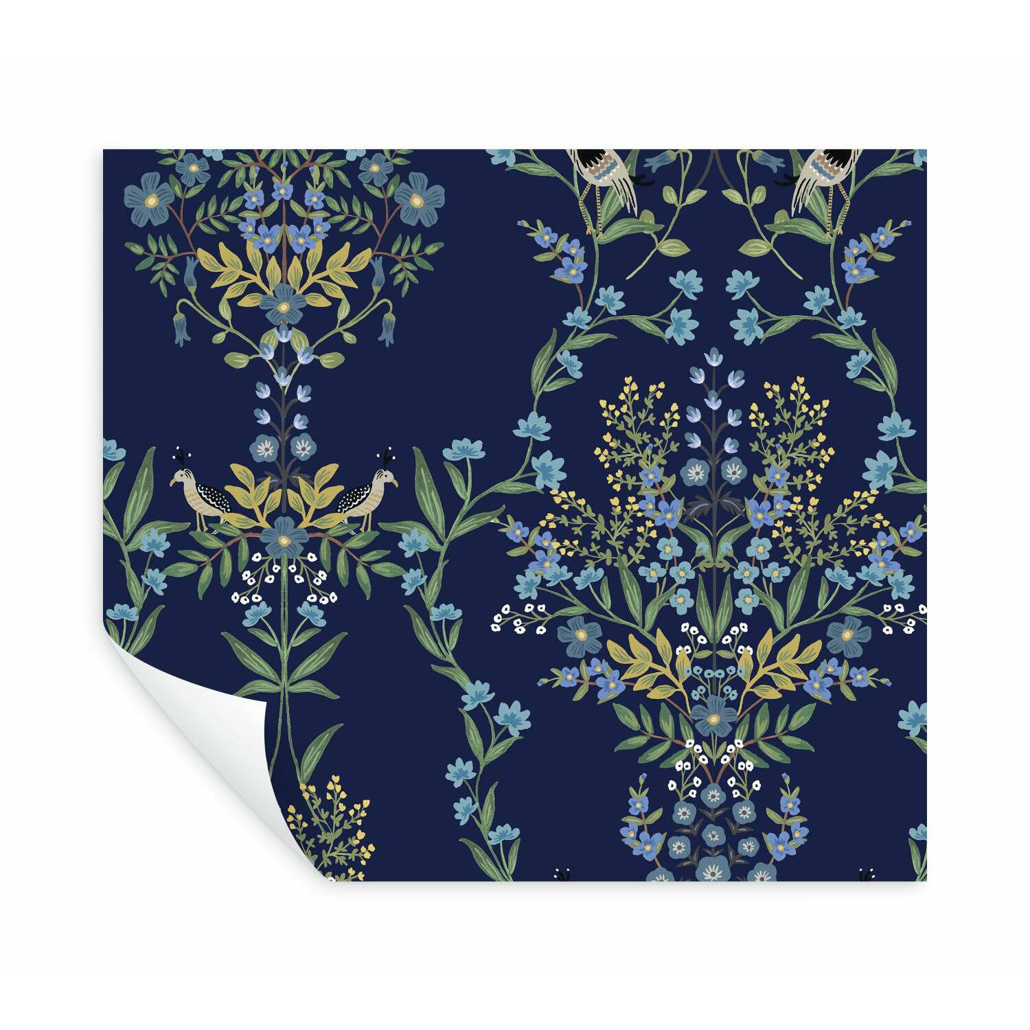 Luxembourg Self-Adhesive Wallpaper, Blue