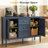 Collynns 47" W 3-Drawer Solid and Manufactured Wood Accent Cabinet-27904462