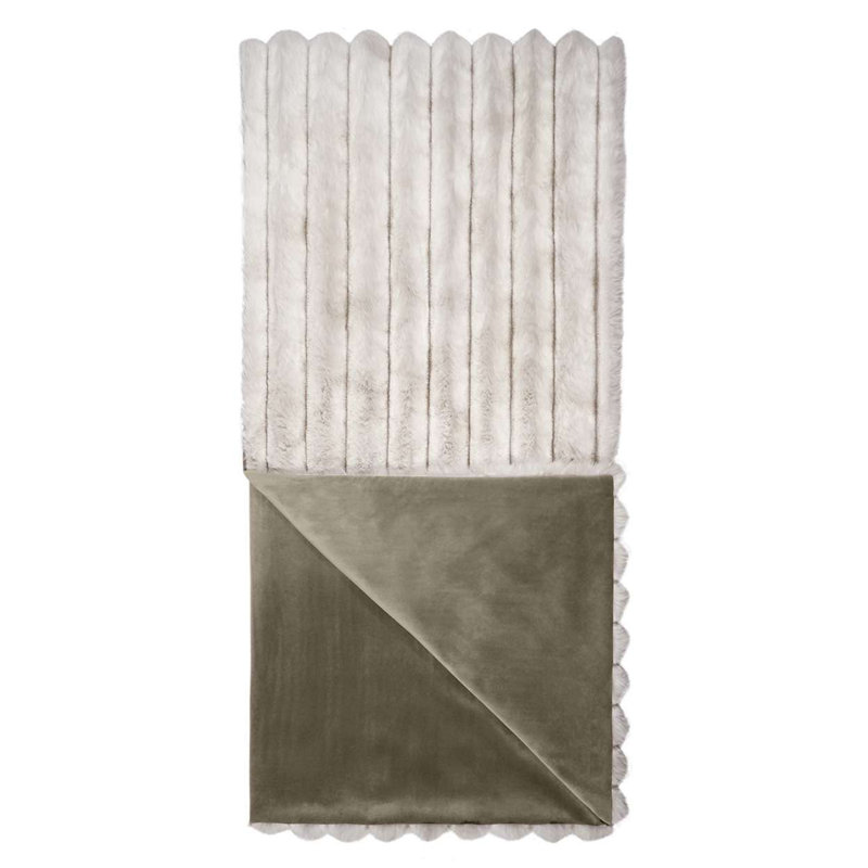 Summit Throw Blanket, Ivory