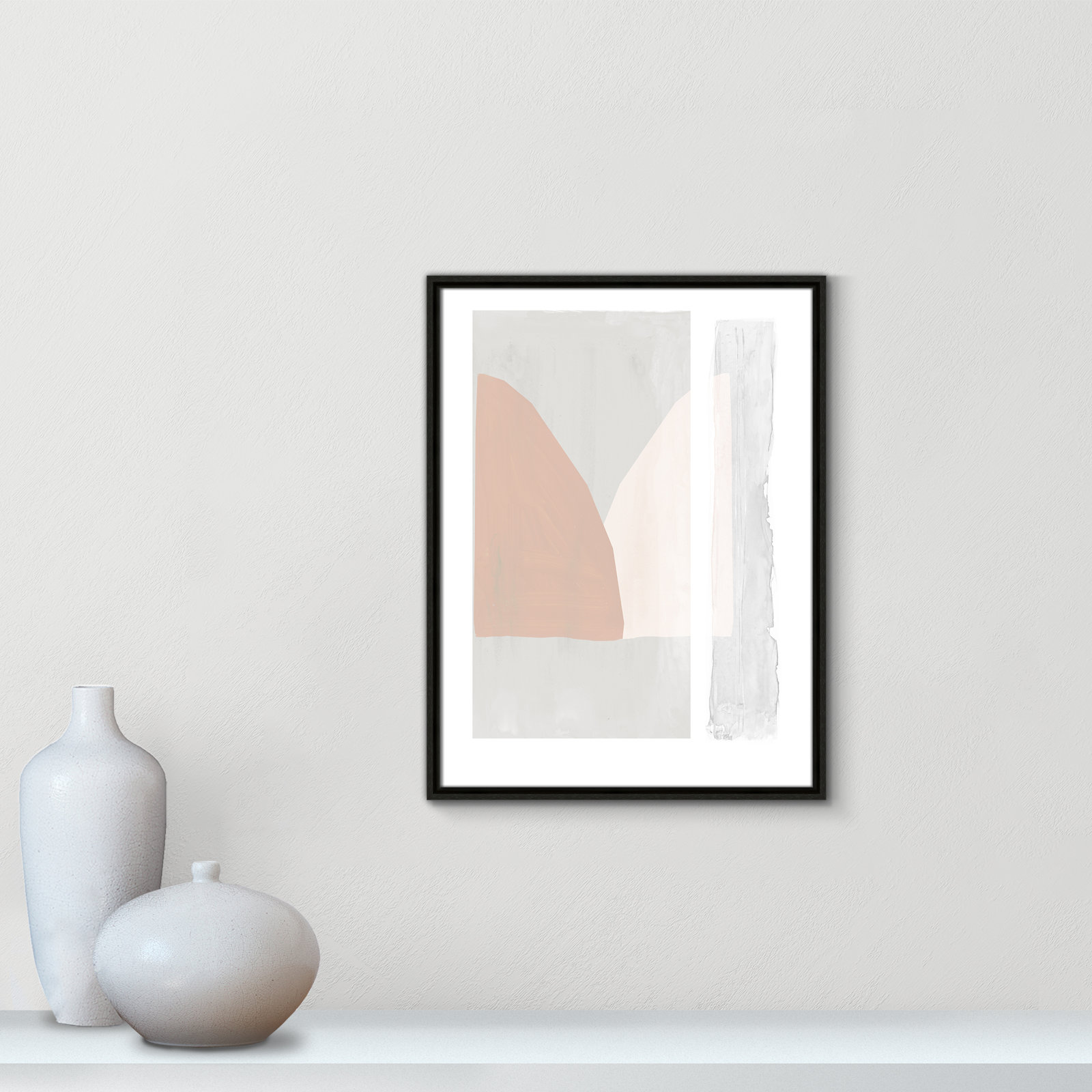 Lora "Soft And Light" Print by Tom Reeves, Espresso Framed Canvas, 25.5" H x 19.5" W x 2" D