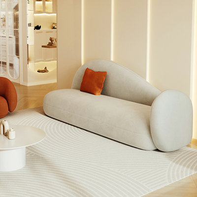 Simple Wear-Resistant Cat Paw Cloth Lounge Chair