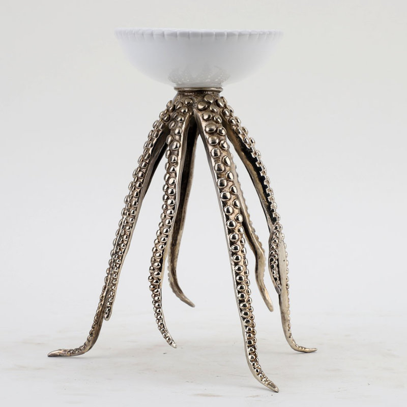 Ormolu Handmade Porcelain Decorative Bowl