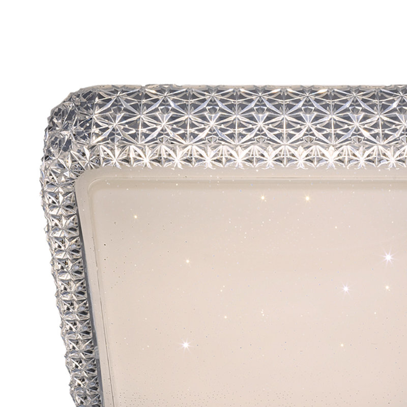 Radford LED Flush Mount, 9cm H x 40cm W x 40cm D