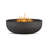 Carson Round Concrete Propane/Natural Gas Fire Pit in Carbon by Jensen Co.-113697844-113697846-113697845