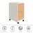 Home Office Wood Top Desk and Storage Set-598608136