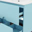 30'' Bathroom Vanity Set With Ceramic Basin, Storage Cabinet Boasting 2 Smooth-Sliding Drawers