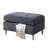 Upholstered L-Shaped Sectional Reversible