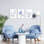 3 Piece Wrapped Canvas Print-778333601