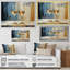 Verre à champagne Golden Fizz II - Champagne, art mural-648989906-648989907