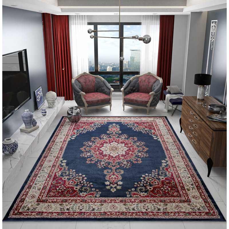 Dionisios Wool Oriental Indoor / Outdoor Rug, Rectangle 5' x 8'