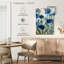 Avery floral abstrait en bleu I-106971980