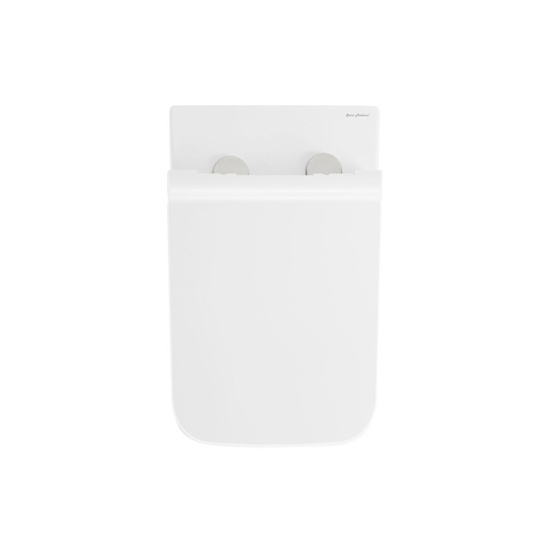 Concorde Wall-Hung Square Toilet Bowl, White
