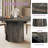 Cartlin 47" Round Kitchen Dining Table