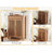 Ishpreet 5-Tier Shoe Storage Cabinet With Doors And Drawer, Wooden Shoe Rack Organizer-2078848573