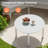 4 - Person Aluminum Patio Conversation Furniture Set with Table-1330130595