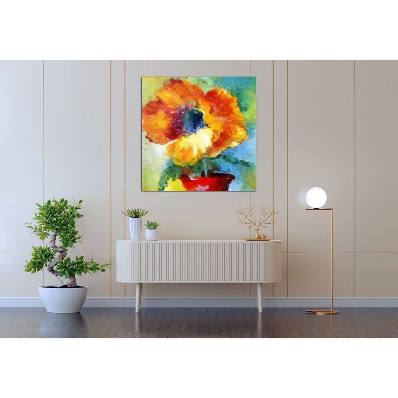 Impression sur toile tendue, H 8 po x l 8 po x P 1,5 po
