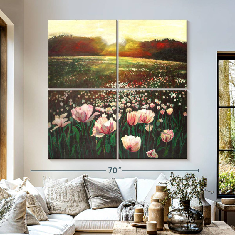 Alvord Love Swept Lands, 57" H x 57" W