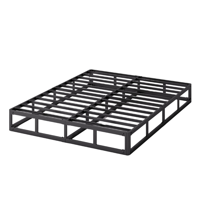 5 Inch Metal Box Spring, Bed Frame Low Profile, Basic Mattress Foundation, Easy Assembly, Queen
