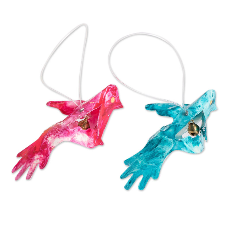 1.2'' Handmade Animals Holiday Shaped Ornament