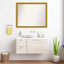 Townhouse Gold Non-Beveled Bathroom Wall Mirror-1016737294