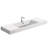 WS Bath Collections Cento 17.7 " Ceramic Rectangular Bathroom Sink and Overflow Hole
