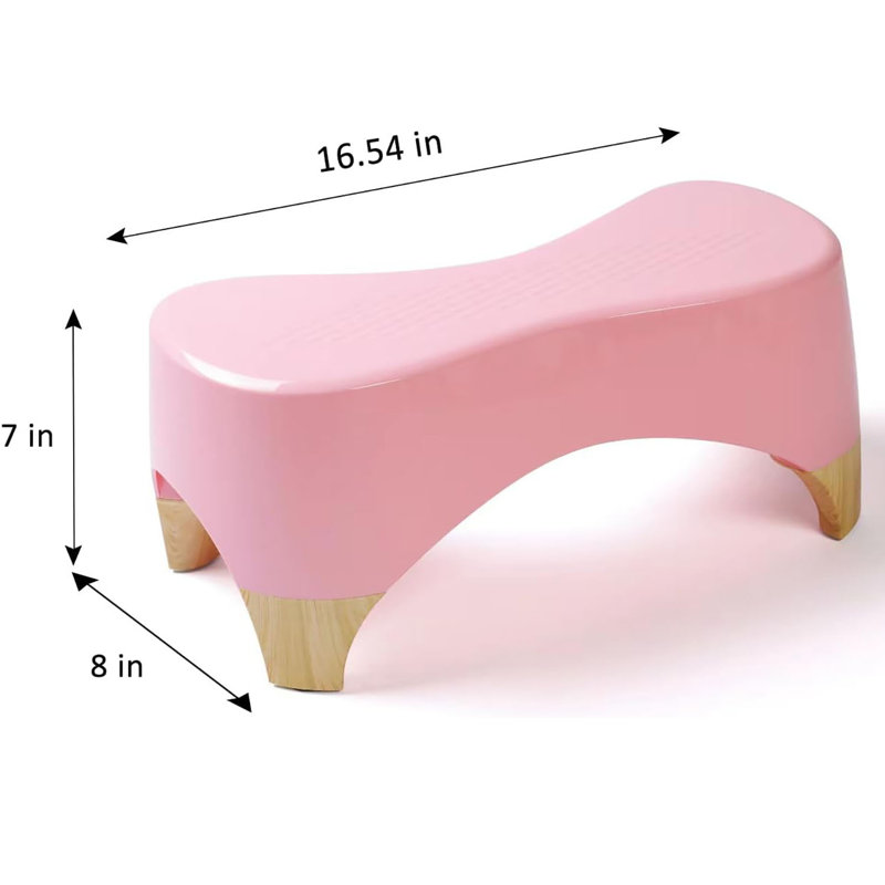 Tabouret de toilette anti-dérapant pour adulte